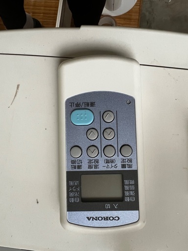 CORONA コロナウインドエアコン コロナ窓用エアコン cw-1617 リモコン