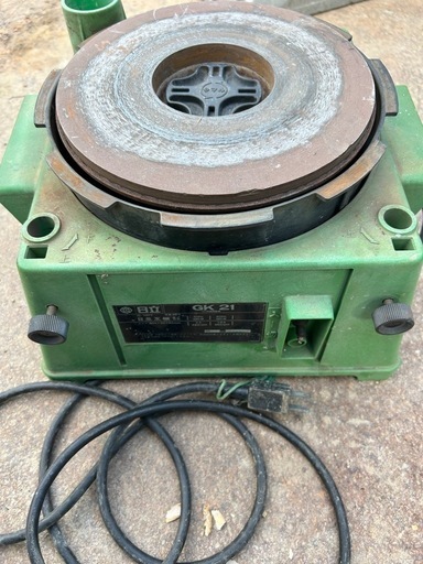 ☆HITACHI 日立工機 205mm 刃物研磨機【GK21】USED品☆