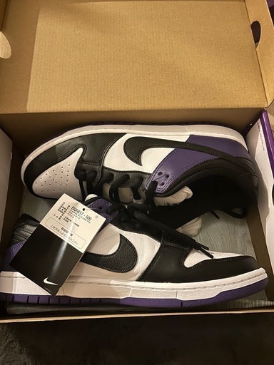 新品未使用　Nike SB Dunk Low Pro Court Purple BQ6817-500 28.5cm