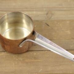 デンマーク Georg Jensen ジョージ・ジェンセン 銅製 片手鍋 ミルクパン