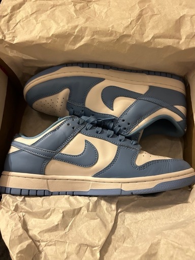 極美品　nike dunk low ユニバーシティブルー　UNC　27cm