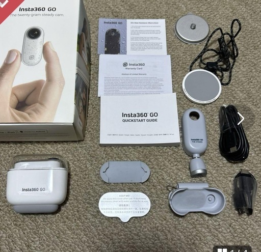 insta360 go ドタキャンされたため再出品