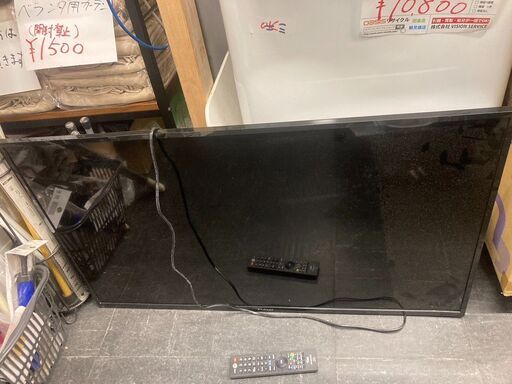 ☆中古￥15,800！FUNAI　43インチ液晶テレビ　家電　2020年製　FL-43U3030型　【BJ100】