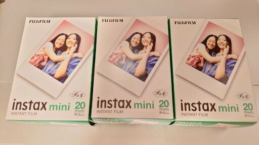 チェキフィルム60枚（20枚×3パック）