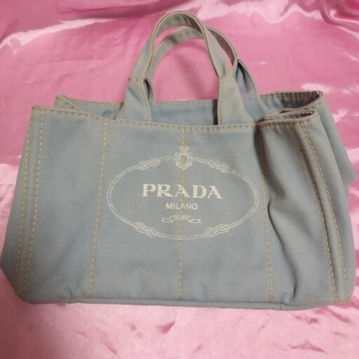 プラダカナパのカバン中古