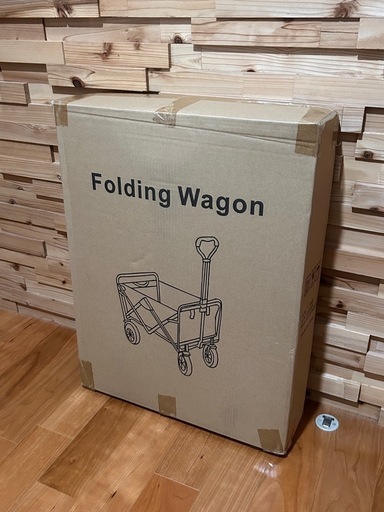 キャリーワゴン キャリーカート アウトドアワゴン 折りたたみ 自立可 PUタイヤ 洗える 耐荷重100kg 頑丈 持ち運び キャリ