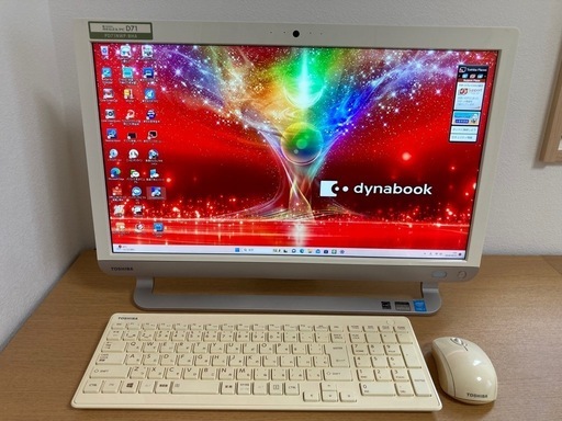デスクトップパソコン REGZA PC D71/NW