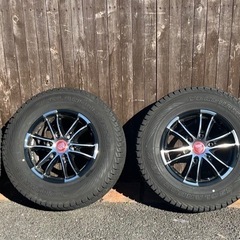 ハイエース　スタッドレスタイヤ　ホイールセット 195/80R15