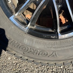 ハイエース　スタッドレスタイヤ　ホイールセット 195/80R15