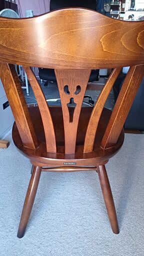 karimoku カリモク コロニアル回転式ウィンザーハイチェア1脚 karimoku