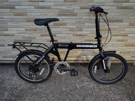 中古自転車 6段変速 20インチ 折り畳み 軽整備済み 防犯登録対応 町田市 相模原市 MM462