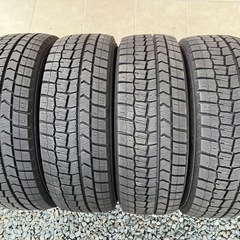 215/65R16ダンロップ スタッドレスWINTER MAXX WM02溝有 アルファード ヴェルファイア エスティマ 他