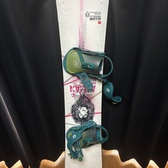 ALLIAN prism142cmスノーボード Union バインディング