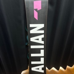 ALLIAN prism142cmスノーボード Union バインディング