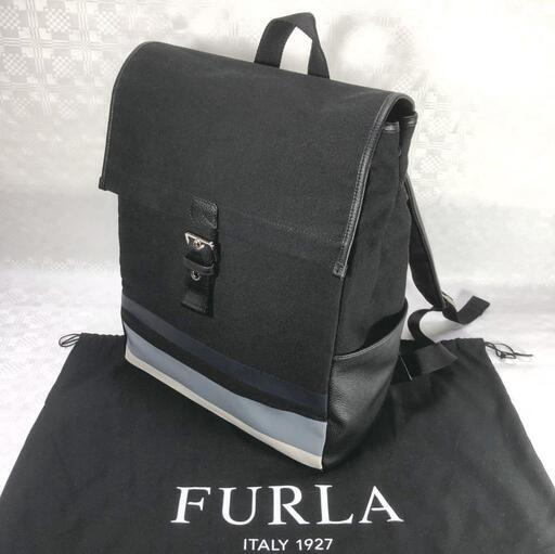 FURLA フルラ メンズ リュック バックパック 専用袋あり 【早い者勝ち】