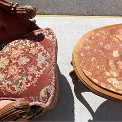 アンティーク・ソファー型応接セット