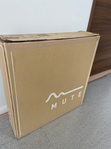 新品未使用　MUTE 防音マット　ホワイト
