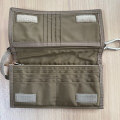 PORTER ポーター field フィールド レザー×キャンバス 長財布 ロングウォレット ベジタブルタンニンレザー カラビナ付き】