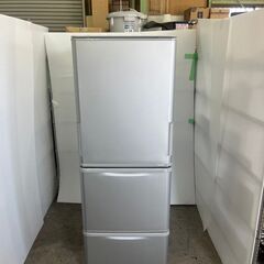 【D-253】SHARP　SJ-W358K-S　ノンフロン冷凍冷蔵庫 2023年製 中古 激安 通電確認済