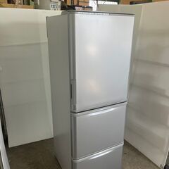 【D-253】SHARP　SJ-W358K-S　ノンフロン冷凍冷蔵庫 2023年製 中古 激安 通電確認済