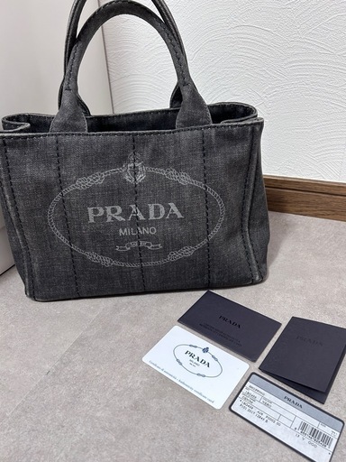 【正規品✨】プラダ　カパナ　デニム　型崩れなし✨