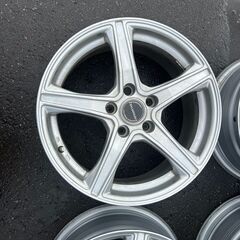 BridgestoneBALMINUM 17 5h114.3 7j +45 ハブ73 4本セット