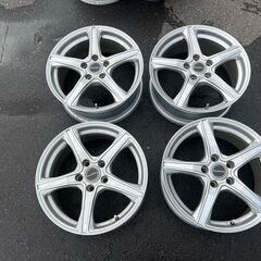 BridgestoneBALMINUM 17 5h114.3 7j +45 ハブ73 4本セット