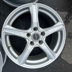 BridgestoneBALMINUM 17 5h114.3 7j +45 ハブ73 4本セット