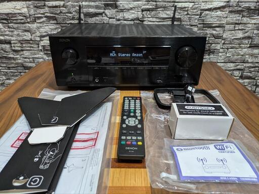 DENON　AVR-X2700H 7.2 8k.4kAVアンプ美品、美音202年制造完動品、直接引き取りに来られる方限定品です!