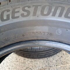 作業可能 ﾊﾞﾘ溝 205/65R16 ﾌﾞﾘﾁﾞｽﾄﾝ Playz PX-RV 2022年 4本