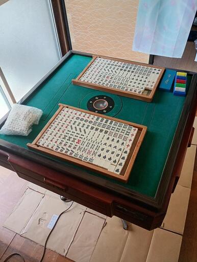 [ジャンク]全自動麻雀卓 雀友