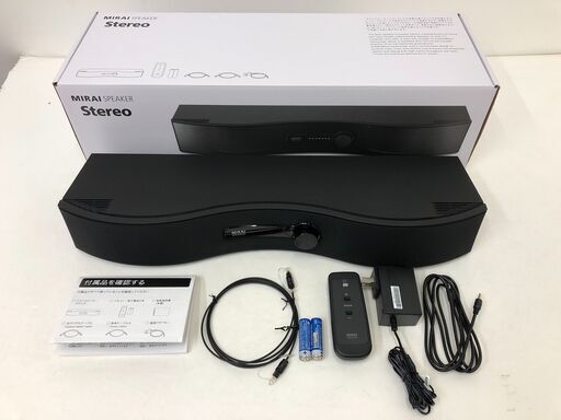 ミライスピーカー　テレビ用スピーカー ステレオ　SF-MIRAIS6