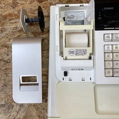 C(6718)カシオ レジスター SE-S10 ホワイト 小型ドロア 鍵付き 感熱紙3