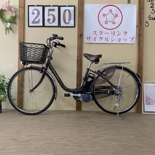 パナソニック 2017 電動アシスト自転車 ビビ FX 26インチ 3段変速