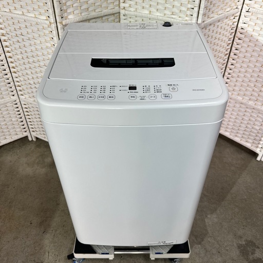 【美品・23年製】IRISOHYAMA 全自動洗濯機 4.5kg IAW-T451 洗濯機