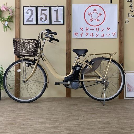 251整備済新基準良品パナソニックー6.6ah長押し５点灯 26インチ 中古車