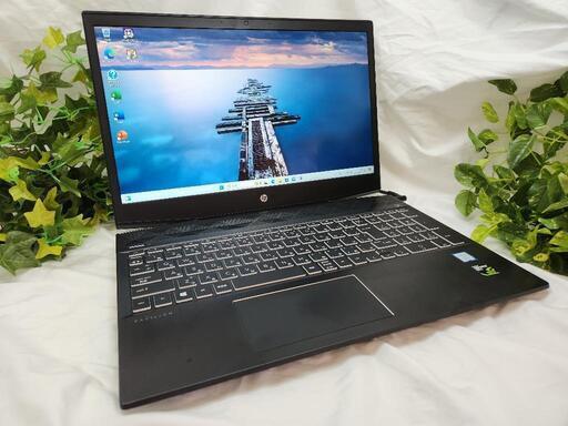【Office2021付】 CORE i7 HP Pavilion Gaming 4K液晶