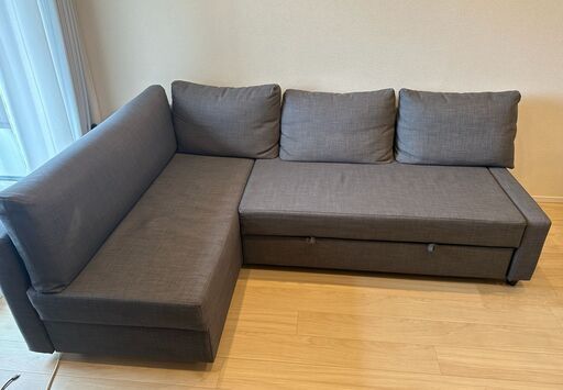 ソファベッド 収納付き イケア IKEA FRIHETEN フリーヘーテン