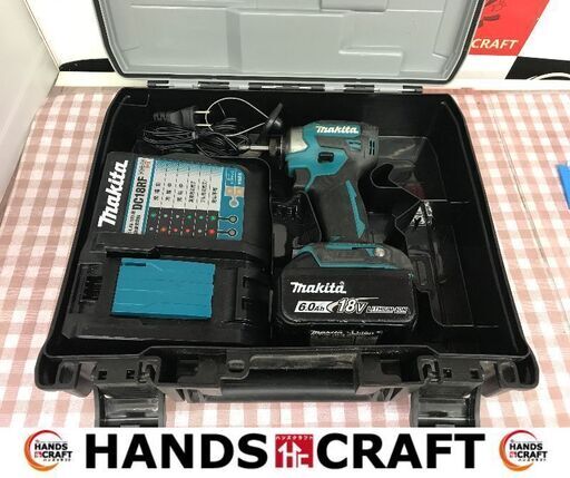 ✨マキタ　中古　TD173D　インパクトドライバ　充電器/ﾊﾞｯﾃﾘｰ×1/ケース付き✨うるま市田場✨