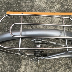 ブリヂストン ベルトドライブ シティサイクル 27インチ JH4K0853 シルバー