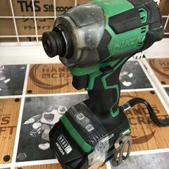✨HiKOKI 中古 WH36DC2XP インパクトドライバ 充電器/ﾊﾞｯﾃﾘｰ×2/ケース 