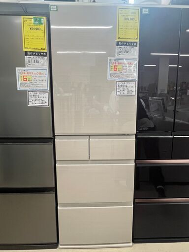 ジモティ来店特価!!　冷蔵庫　パナソニック　NR-E417EX-N 　2021　　J-10142