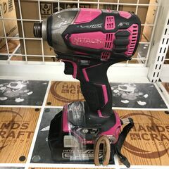 ✨日立　中古　WH18DDL2　インパクトドライバ　充電器/ﾊﾞｯﾃﾘｰ×2/ケース付き✨うるま市田場✨ ✨日立 中古 WH18DDL2 インパクトドライバ 充電器/ﾊﾞｯﾃﾘｰ×2/ケース付き