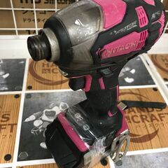 ✨日立 中古 WH18DDL2 インパクトドライバ 充電器/ﾊﾞｯﾃﾘｰ×2/ケース付き 