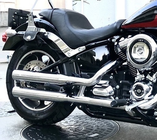 Vance \u0026 Hines 16312 ハーレー M8 ソフテイル エリミネータ =300 スリップオンマフラー（クロー ム） HARLEY-DAVIDSON