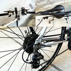 【10/20(日)まで】GIOS ミストラル クロスバイク (付属品多数)