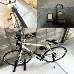 【10/20(日)まで】GIOS ミストラル クロスバイク (付属品多数)