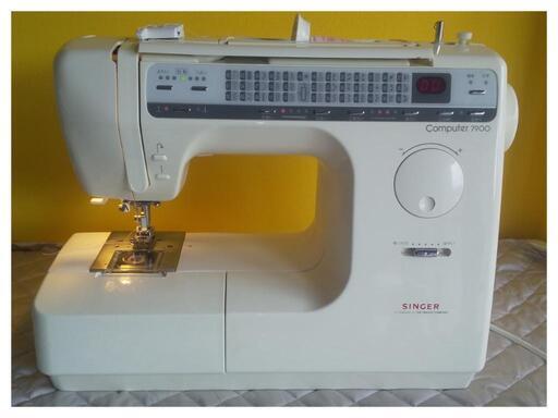 美品 文字縫い シンガー  CP7900