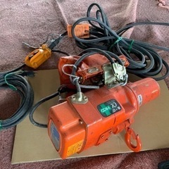 電動チェーンブロック⛓️動作良好