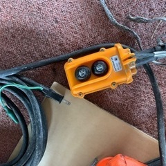 電動チェーンブロック⛓️動作良好